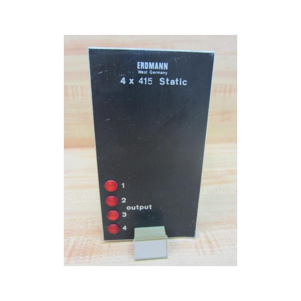 Erdmann STATIC 4x415 4x415 Static Module Board - Used