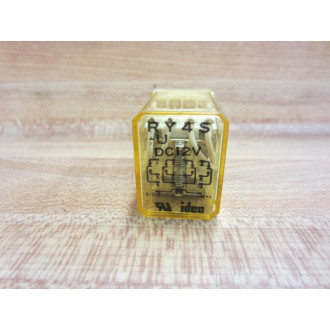 IDEC RY4S-UDC12V Relay RY4S-U-12V DC - Used