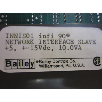 ABB Bailey INNIS01 infi 90 Network Interface Slave - Used