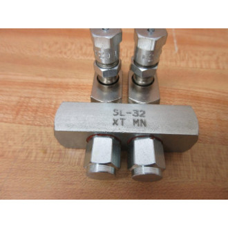 Lincoln Lubrication 83336 Centro-Matic Manifold Injector SL-32 - New No Box