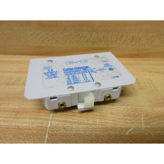 Cutler Hammer C320KGS31 Auxiliary Contact - New No Box
