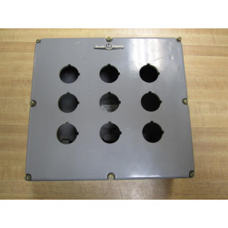 Allen Bradley 800T-9TZ Pushbutton Enclosure 800T9TZ - Used