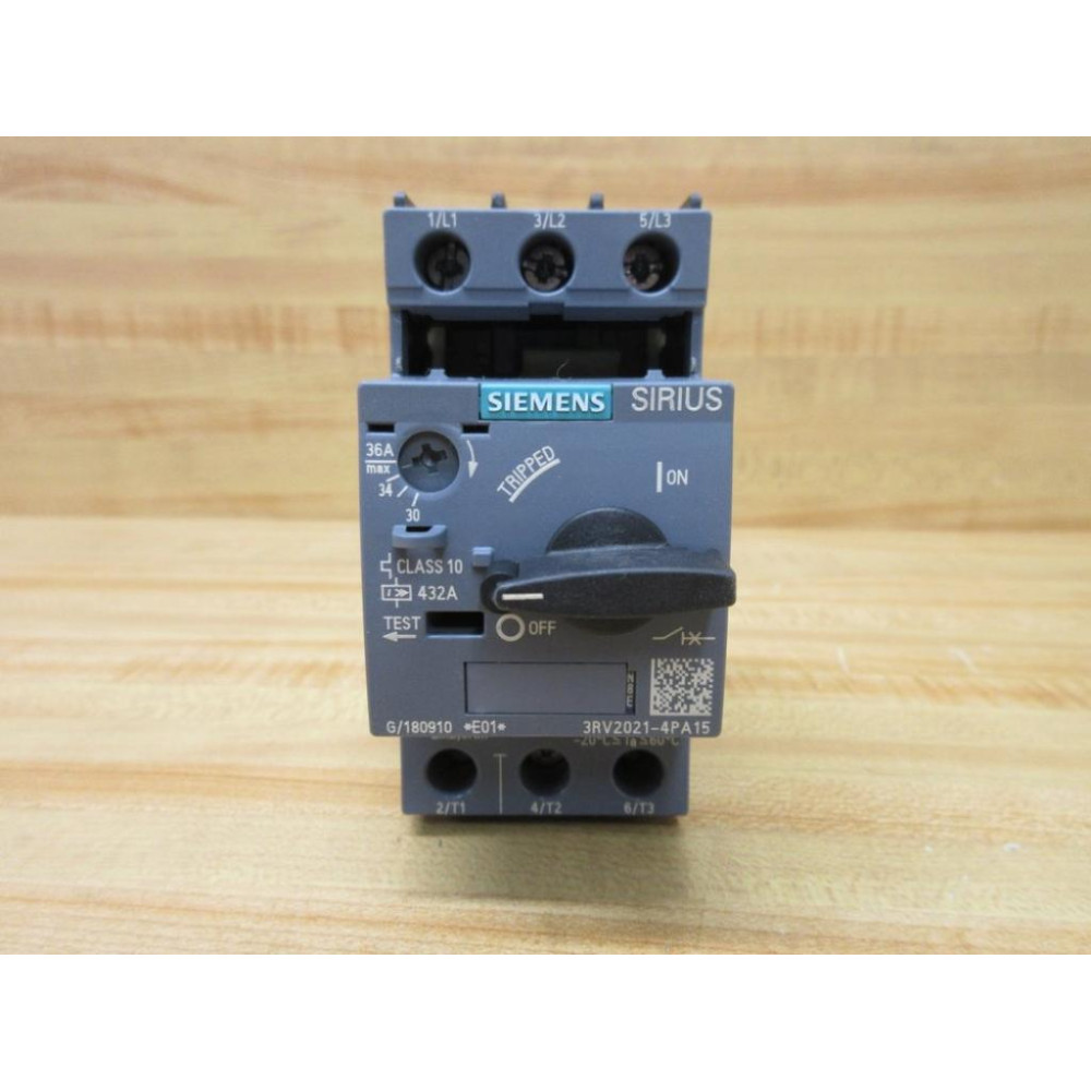 Siemens 3RV2021-4PA15 Sirius Circuit Breaker 3RV20214PA15 - New No Box