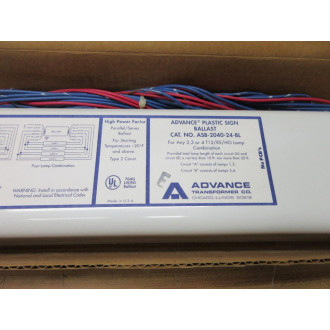 Advance Transformer ASB-2040-24-BL Ballast ASB204024BL