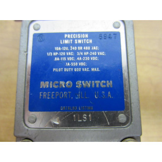 Micro Switch 1LS1 Honeywell Precision Limit Switch - Used