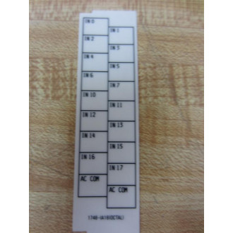 Allen Bradley 1746-RL40 Label Series A