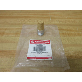 Norgren MS003A Exhaust Muffler 38" NPT