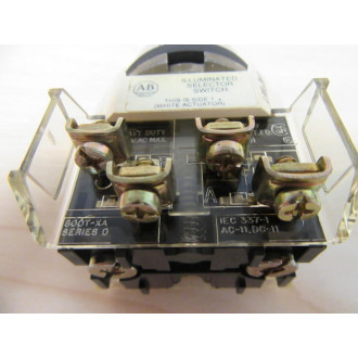 Allen Bradley 800T-24HB17KB6AX Selector Switch Red Lever Knob 800T-24HR17KB6AX