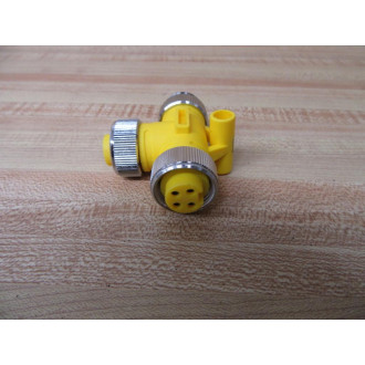 Turck RSM-2RKM-40 Molded T Connector U0410