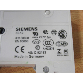 Siemens 5SX21-C3 3A Circuit Breaker 5SX21C3 - New No Box