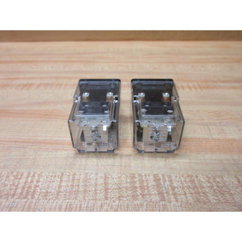 Potter & Brumfield KRPA-11AN-120V Relay KRPA11AN120 12HP (Pack of 2) - Used