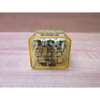 IDEC RH3B-U AC120V Relay RH3B-U-120V AC - Used