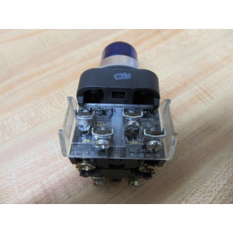 Allen Bradley 800TC-PTH16 Push-To-Test Button Blue 800TC-PTH16B - New No Box