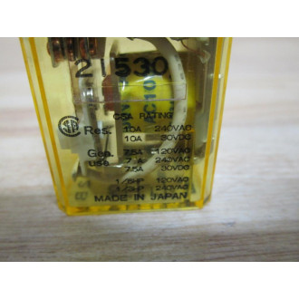 IDEC RH2B-U-AC100V Relay RH2B-U-100V AC - New No Box