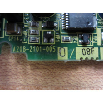Fanuc A20B-2101-0050 Control Board A20B-2101-005008F - Used