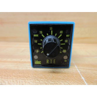 IDEC RTE-P11 Electronic Timer RTEP11 24V, Reversible Face Plate - Used
