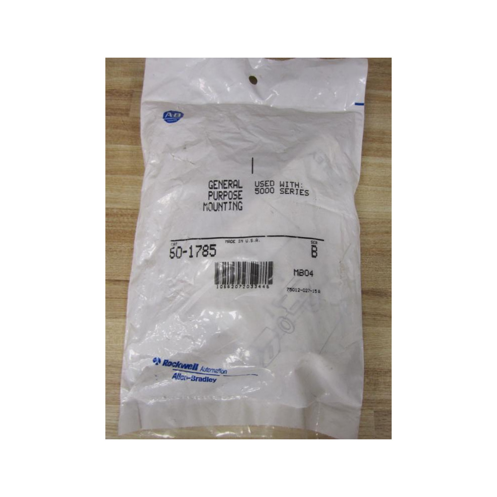 Allen Bradley 60-1785 Mounting Bracket 601785