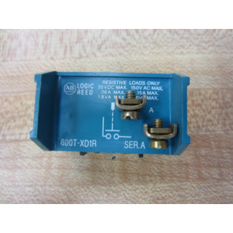 Allen Bradley 800T-XD1R Contact Block 800TXD1R Series A - New No Box