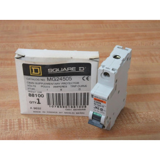Merlin Gerin 24505 Square D Breaker 8A MG24505 Schneider