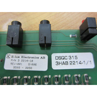 ABB 3HAB2214-83 DSQC 315 Module Bd 3HAB2214-11 - Used