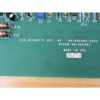 Diebold 49-005464-000A Board 49005464000A - Used