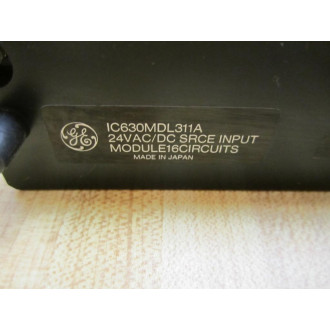General Electric IC630MDL311A Input Module - New No Box
