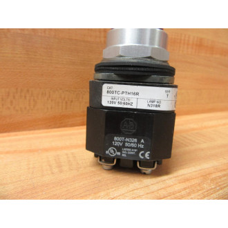 Allen Bradley 800TC-PTH16R Push-To-Test Button - New No Box
