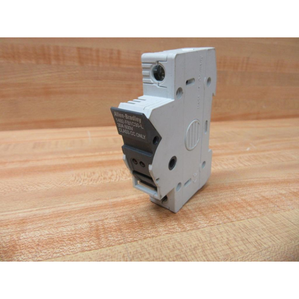 Allen Bradley 1492-FB1C30-L Fuse Holder 1492FB1C30L - Used