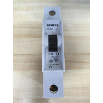 Siemens 5SX21-C10 10A Circuit Breaker 5SX21C10 - New No Box