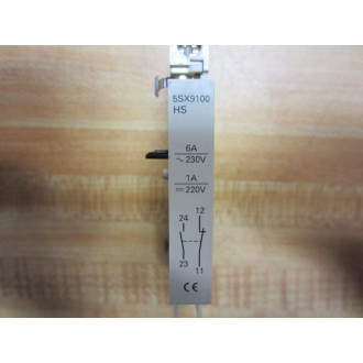 Siemens 5SX9100-HS Contact Block 5SX9100HS - Used