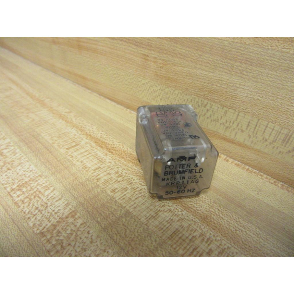 Potter & Brumfield KRP-11AG-12V AC Relay KRP-11AG-12VAC - Used