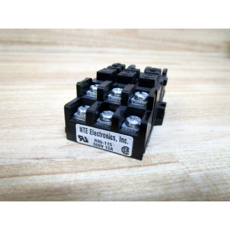 NTE R95-115 Relay Socket  R95115 (Pack of 3) - New No Box