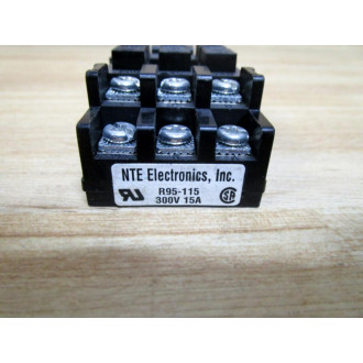 NTE R95-115 Relay Socket  R95115 - New No Box