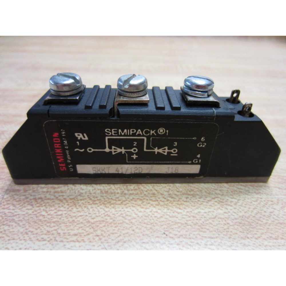 Semikron SKKT-4112D Thyristor SKKT4112D (Pack of 2) - Used