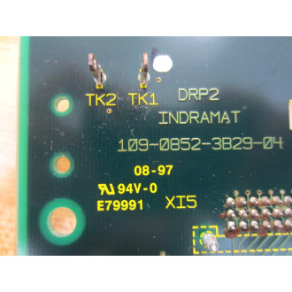 Indramat 109-0852-3B29-04 DRP2 Board 109-0852-3A29-04 - Used
