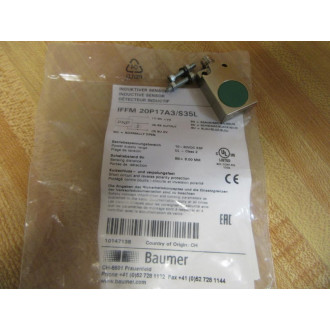 Baumer IFFM 20P17A3S35L Inductive Sensor 10147138