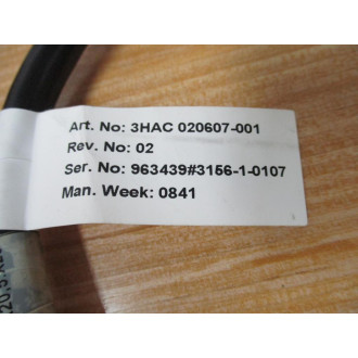 ABB 3HAC020607-001 Cable 3HAC020607001 Rev. 02 - New No Box