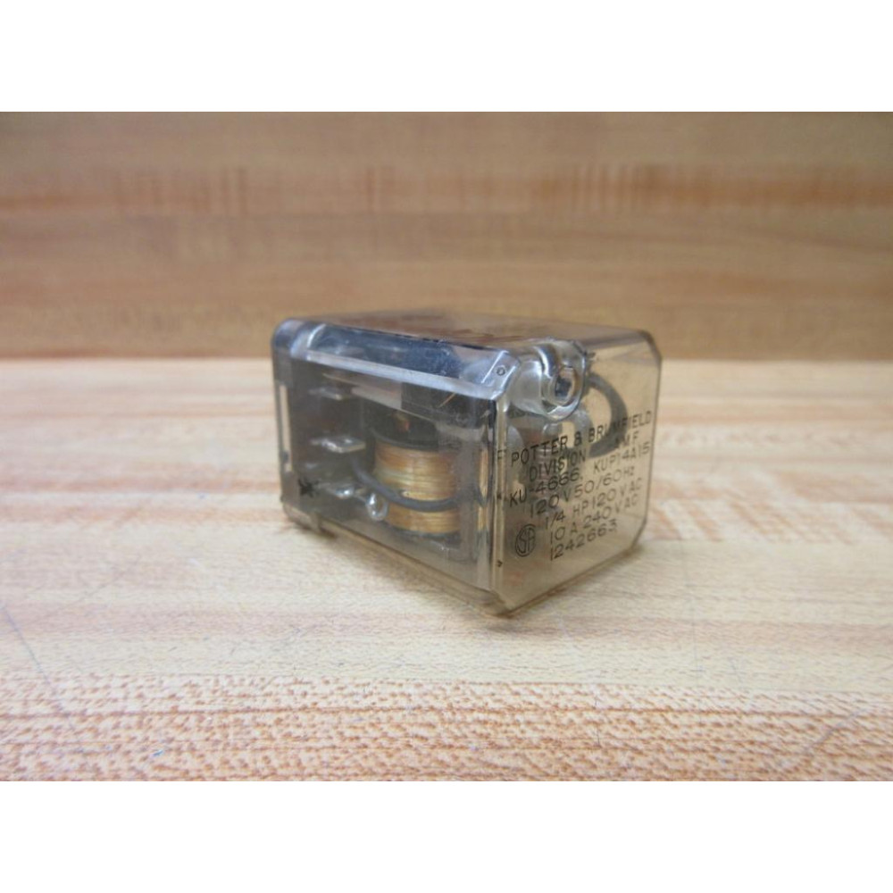 Potter & Brumfield KU-4666 120V Power Relay KUP14A15 - Used