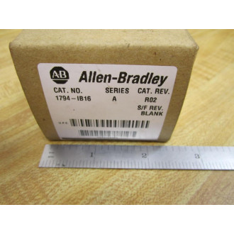 Allen Bradley 1794-IB16 Input Module Series A Factory Sealed