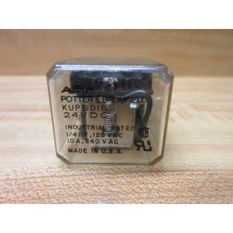 Potter & Brumfield KUP-5D15-24V DC Relay KUP-5D15-24VDC . - New No Box