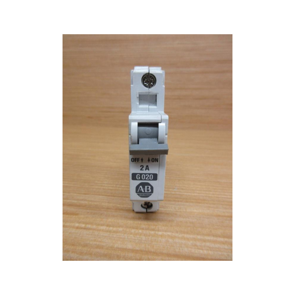 Allen Bradley 1492-CB1G020 Circuit Breaker 1492CB1G020 2A Series-B - Used