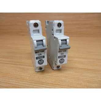 Allen Bradley 1492-CB1G020 Circuit Breaker 1492CB1G020 2A Series-B - Used