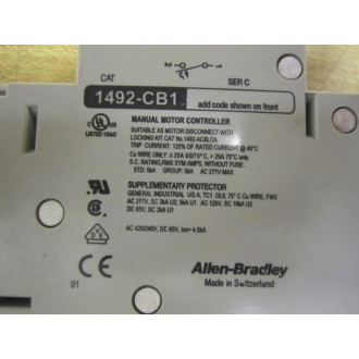 Allen Bradley 1492-CB1G020 Circuit Breaker 1492CB1G020 2A - New No Box
