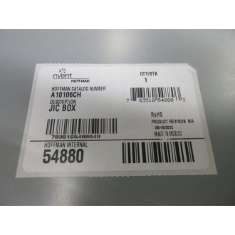 nVent Hoffman A10106CH Junction Box 54880