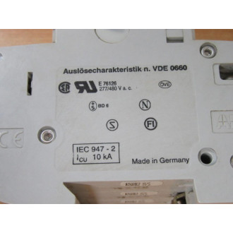 ABB S273 K25A 25A Circuit Breaker S273K25A - Used