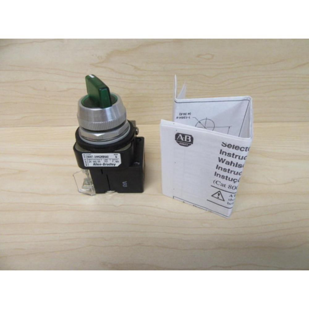 Allen Bradley 800T-24HG2KB6AX Selector Switch - New No Box