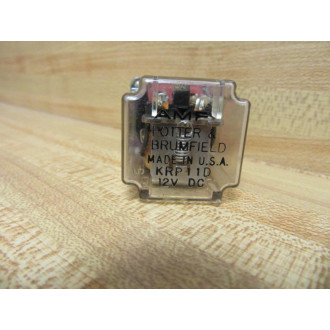 Potter & Brumfield KRP11D-12VDC Relay KRP11D-12 - Used