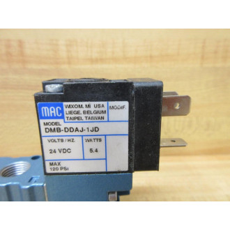 Mac Valves 411A-B0A-DM-DDAJ-1JD Solenoid Valve 411AB0ADMDDAJ1JD - New No Box