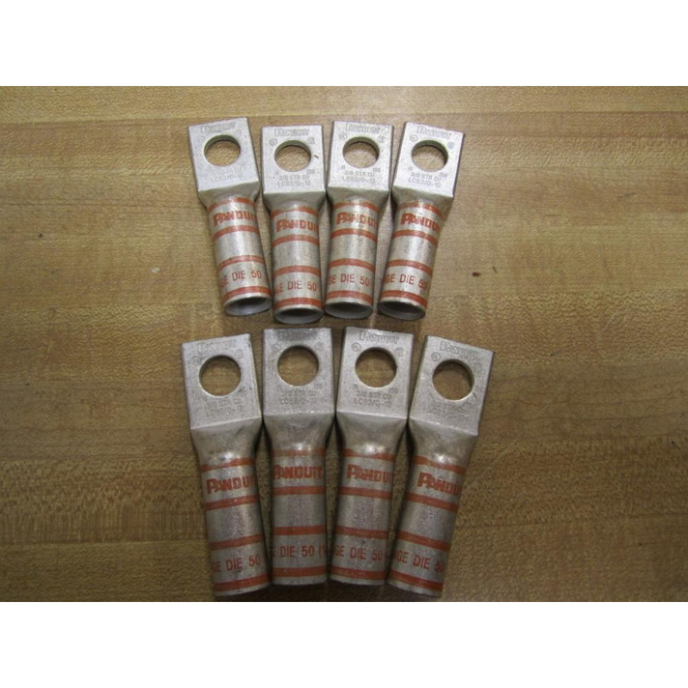 Panduit LCB30-12 Compression Terminal (Pack of 8) - New No Box