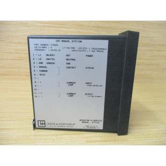 Leeds & Northrup 074825 CAT Manual Station Enclosure Only - New No Box